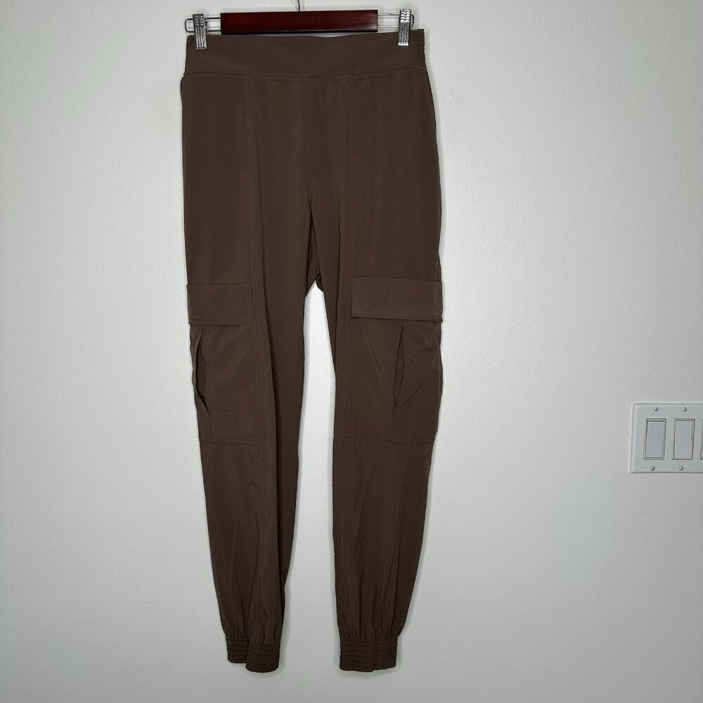 Athleta Cargo Joggers Chelsea Utility Pants Size 0‎ Brown